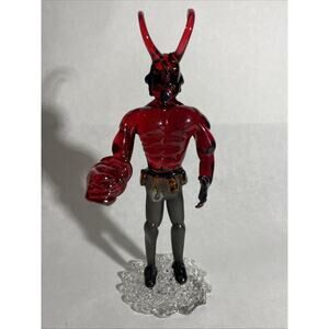 Hellboy Glass Figurine 6” Devil Collectible